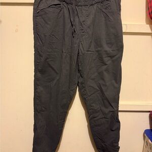 Black Diamond Men's Black Drawstring Jogger Pants